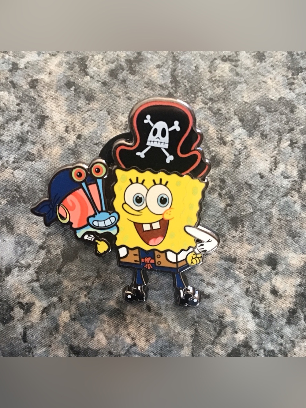SpongeBob SquarePants Gary Nickelodeon Search for SquarePants Movie Pirates Pin